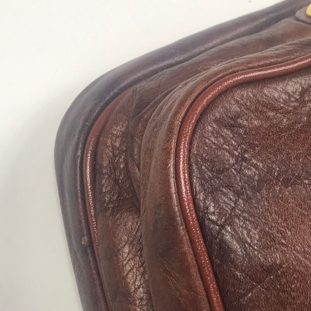 VTG,MADE IN ITALY CROSSBODY LEATHER MINI BAG - Picture 12 of 16